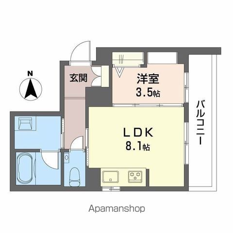 プロキオン大濠の間取り写真
