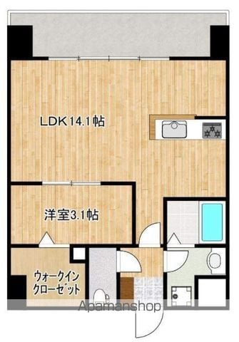 クロノス39京町本丁の間取り写真