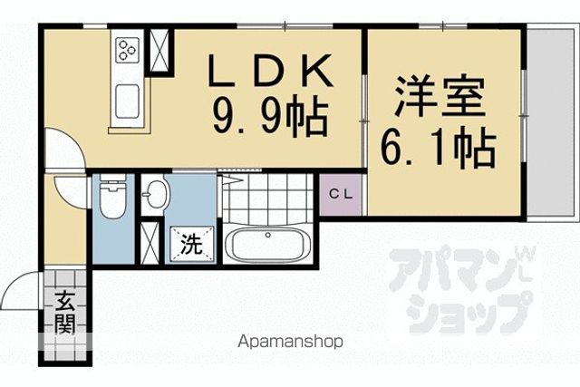 KITAOJIRESIDENCEの間取り写真