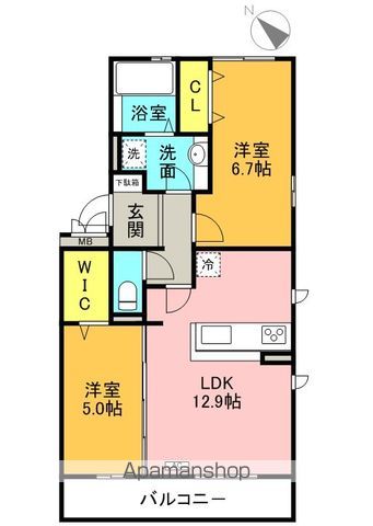 LE GRAND 東山の間取り写真