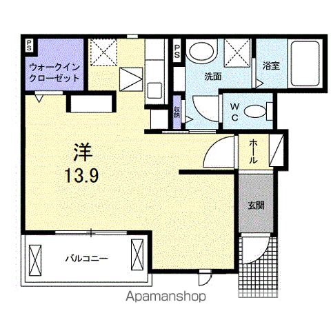 NCM1の間取り写真