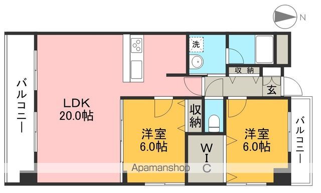 グランドール桜井の間取り写真