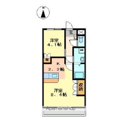 エトワール新在家の間取り写真