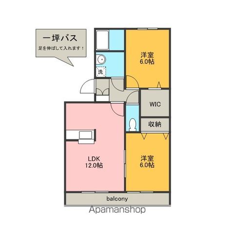 パストラルKー3の間取り写真