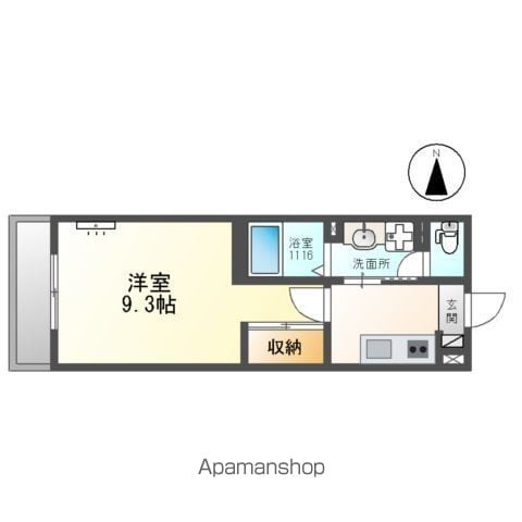 旭区清水1丁目アパート工事の間取り写真
