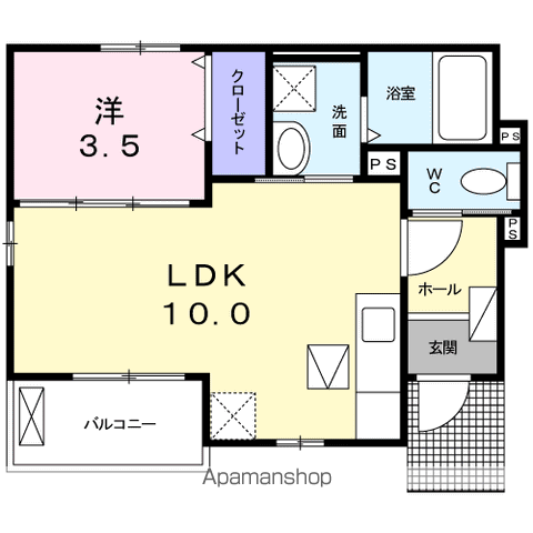 ASAMI SIDE7の間取り写真