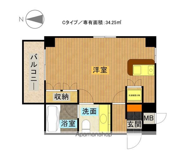 エデラカーサ緑地の間取り写真