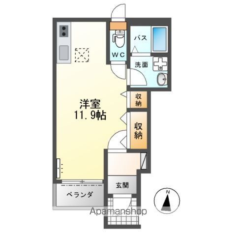 クレシアの間取り写真