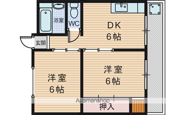 クリーンハイツ豊里の間取り写真