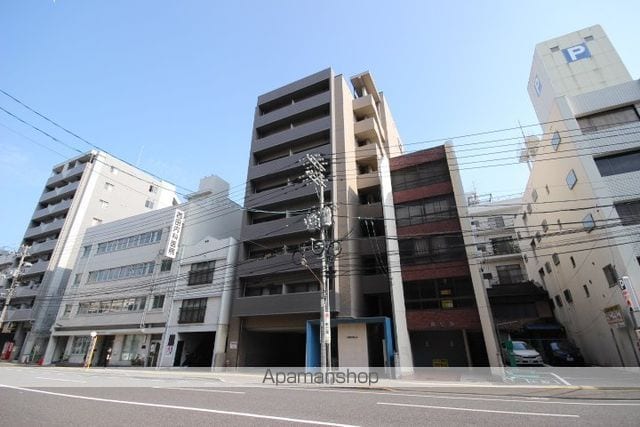 広島県広島市中区竹屋町[1K/30.16m2]の外観1
