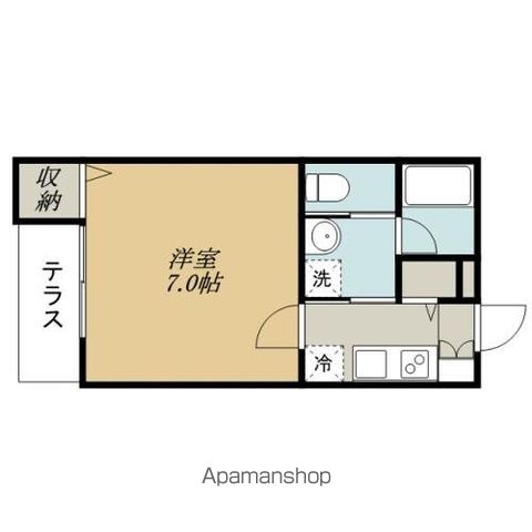 ルミエール　エタンセル　ドゥーの間取り