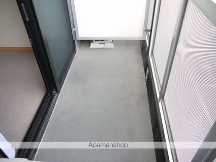 レオパレスうつくし[1K/20.81m2]のバルコニー