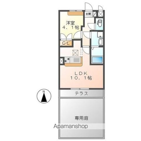 ボヌールの間取り写真