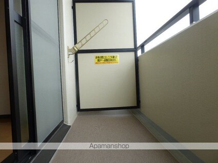 クローバーハイツⅢ[1K/25m2]のバルコニー