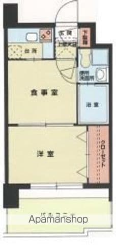 エステート・モア・薬院通りの間取り写真