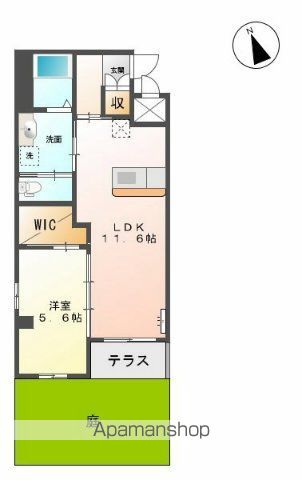 山陰本線 松江駅 徒歩28分 3階建 築13年の間取り写真