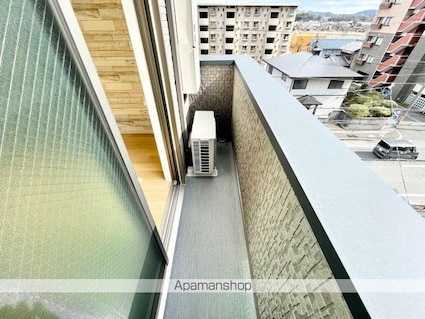 アークリード石山[1K/26.6m2]のバルコニー