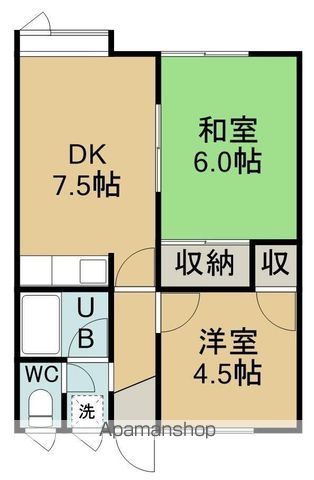 メゾン山の手の間取り写真