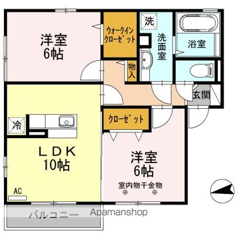 MI CHANCEーKYの間取り写真