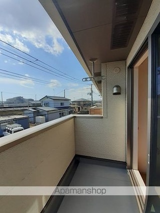 ホープヒルズＡ[2LDK/58.21m2]のバルコニー