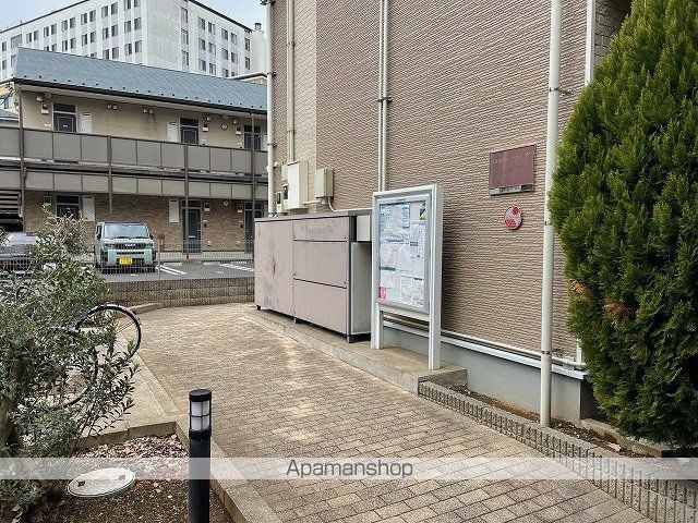 レオパレスヒルの玄関写真