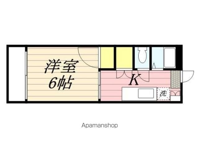 【コーポ岡部の間取り】