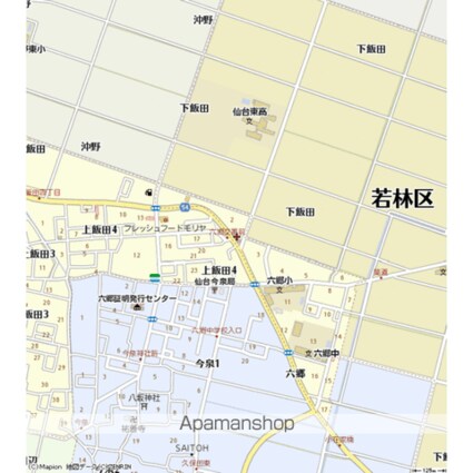 ダンディピース[1K/30.24m2]の周辺3