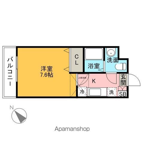エンクレスト六本松の間取り写真