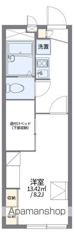 レオパレスシュベリュール蘇我の間取り写真