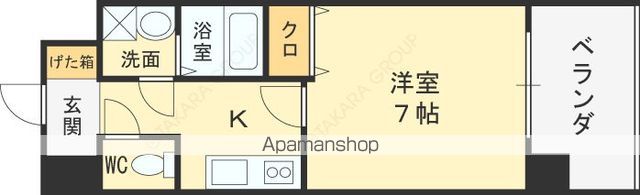 フォレストガーデン今福鶴見IVの間取り写真