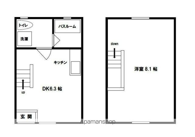サンマリノ鷲塚の間取り写真