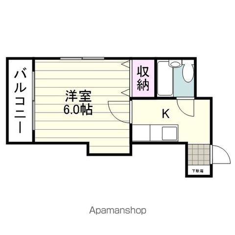 カーム鴨池の間取り写真