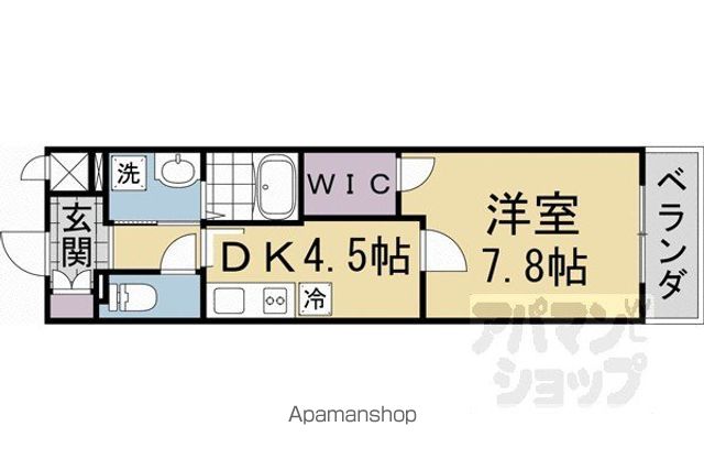 リヴェール綾堀川の間取り写真