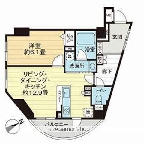 ルピナス用賀の間取り写真