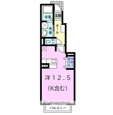 アームズ横山IIの間取り写真