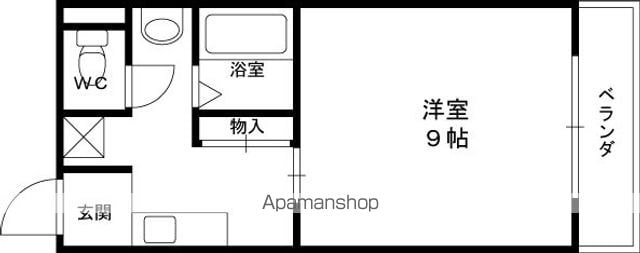 フルールの間取り写真
