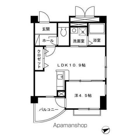 ハイライズ　ミチホの間取り