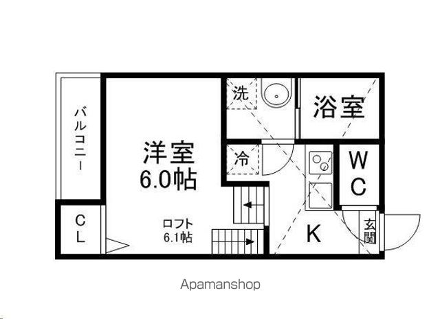 エスペランサ河原町の間取り写真