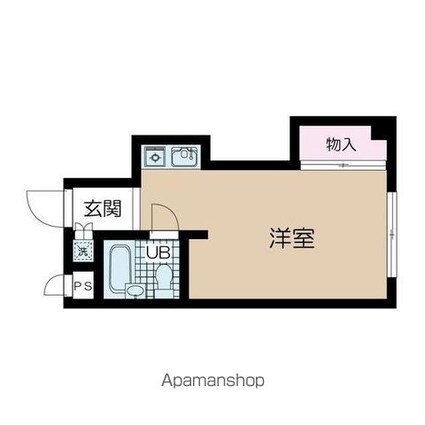 ＮＳＧＡＴＥ荻窪[1R/18.32m2]の間取図
