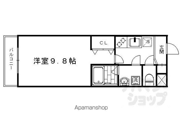 EXCEED西院の間取り写真