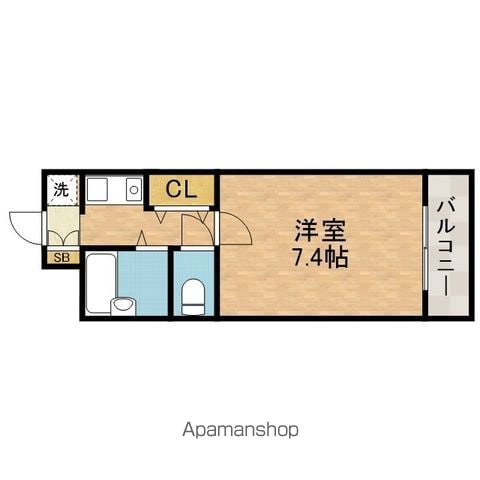 コアシティ如是の間取り写真