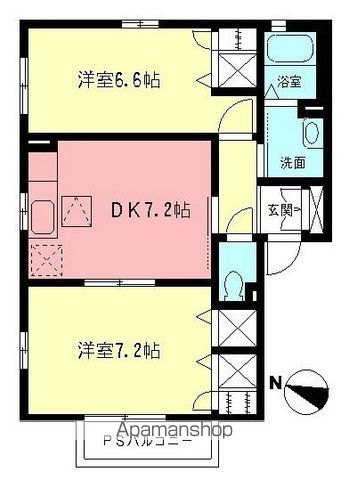 シエルVIIIの間取り写真