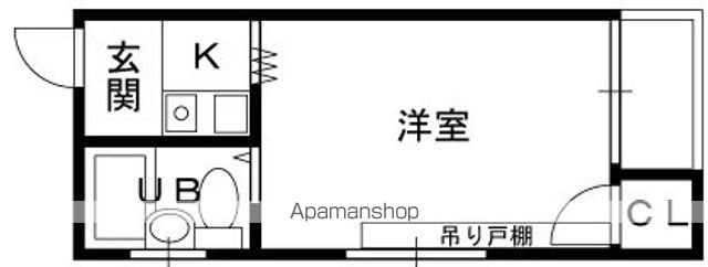メゾンヤマト長堂の間取り写真