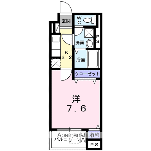 プレミールの間取り写真
