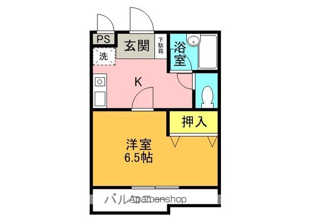 ハイツセントポーリアの間取り写真