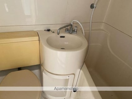 コーポ石清尾[1R/17m2]の洗面所