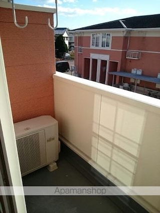 サニースクエア　Ａ[2LDK/58.48m2]のバルコニー