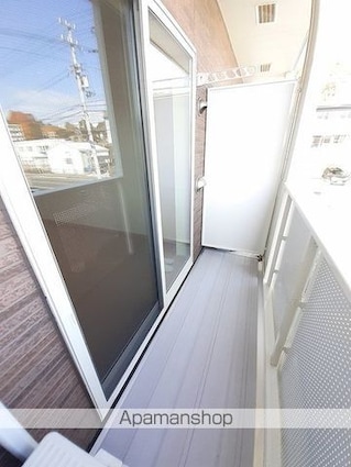 桜[1K/26.11m2]のバルコニー