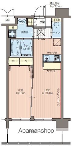 DIMUS福島の間取り写真