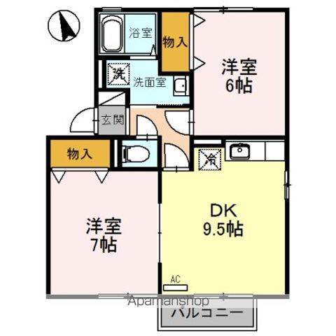 SUNHIME 雄の間取り写真